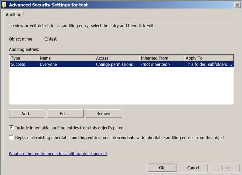 Monitoring File Permission Changes with the Windows Security Log